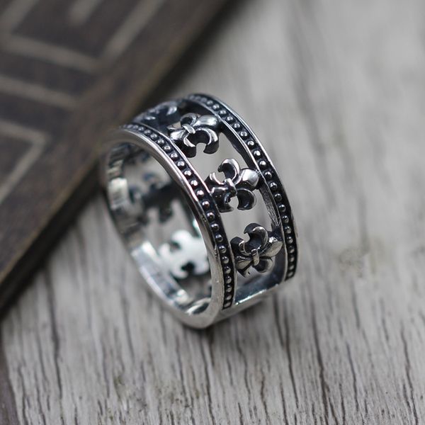personalized 925 sterling silver jewelry antique silver american style hand-made designer rings punk cross flower ring
personalized 925 sterling silver jewelry antique silver american style hand-made designer rings punk cross flower ring