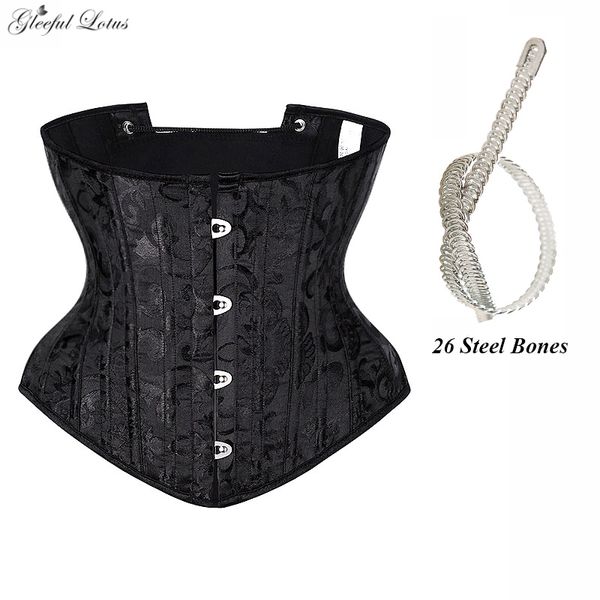 bustiers & corsets underbust corset gothic busiter steel boned waist trainer short torso women slimming sheath girdle cincher lace up, Black;white
bustiers & corsets underbust corset gothic busiter steel boned waist trainer short torso women slimming sheath girdle cincher lace up, Black;white