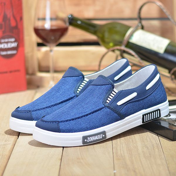 2019 summer canvas men's shoes business driving shoes men casual soft-soled comfortable wild men's big size loafers, Black
2019 summer canvas men's shoes business driving shoes men casual soft-soled comfortable wild men's big size loafers, Black