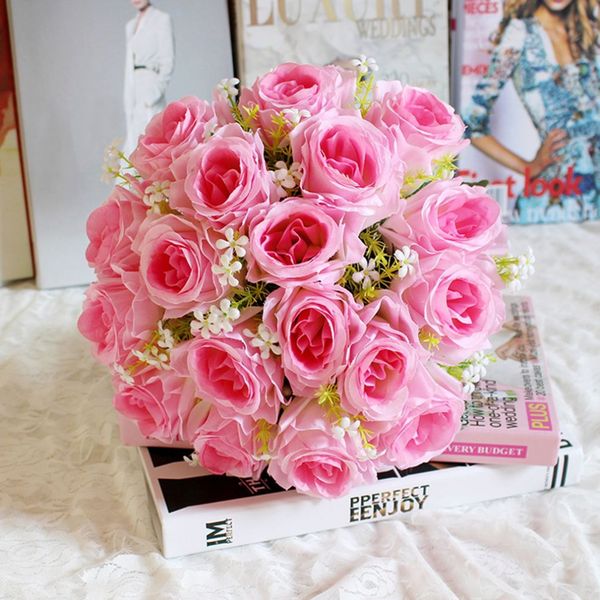 artificial artificial rose simulation rose bouquet european living room bedroom desk decoration fake flower bud flower
artificial artificial rose simulation rose bouquet european living room bedroom desk decoration fake flower bud flower
