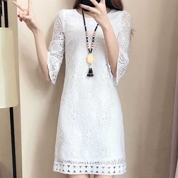 womens clothes white dress white lace hollow out dress women vintage 3 4 sleeve vestidos autumn winter women party club dress, Black;gray
womens clothes white dress white lace hollow out dress women vintage 3 4 sleeve vestidos autumn winter women party club dress, Black;gray