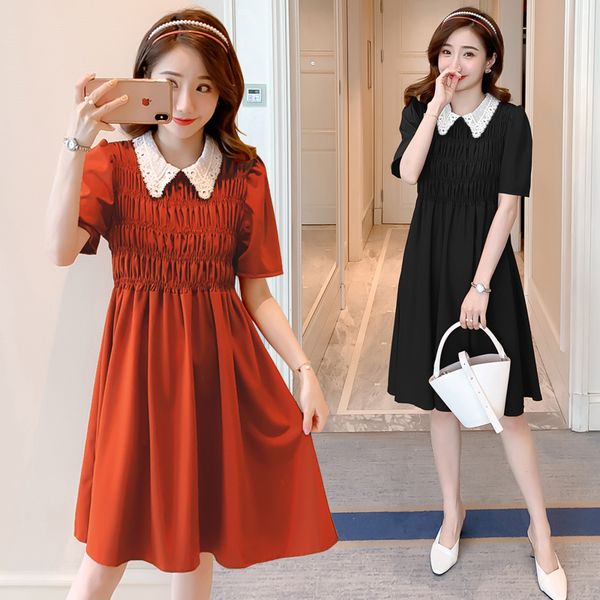 maternity dresses 9127# dress summer turn down collar chiffon short sleeve loose stylish for pregnant women mom, White
maternity dresses 9127# dress summer turn down collar chiffon short sleeve loose stylish for pregnant women mom, White