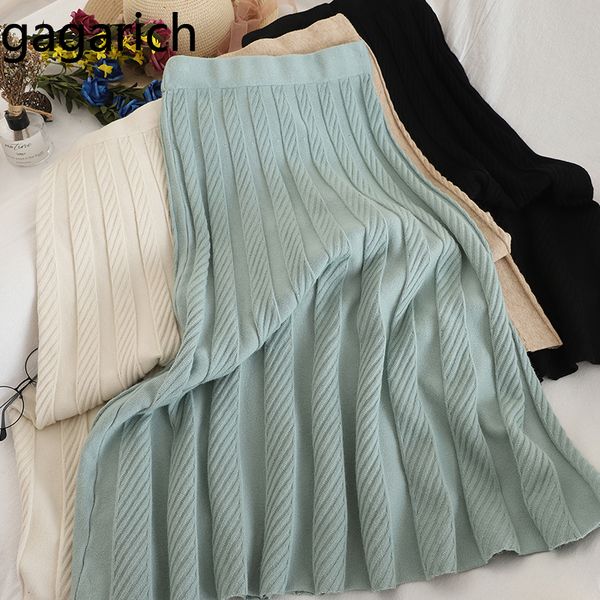 gagarich women pleated skirts autumn winter new solid high waist slim fit fashion half length knitting skirt office lady, Black
gagarich women pleated skirts autumn winter new solid high waist slim fit fashion half length knitting skirt office lady, Black