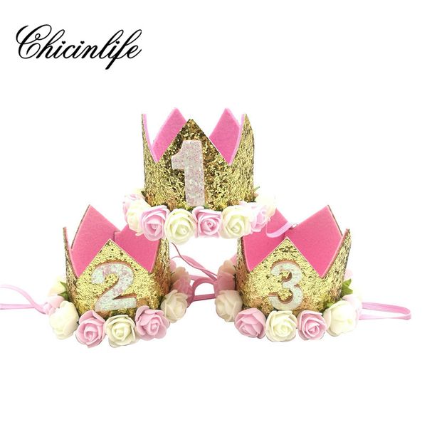 chicinlife 1pcs baby boy girl first birthday headband crown year old princess hairband baby shower hat decoration party supplies
chicinlife 1pcs baby boy girl first birthday headband crown year old princess hairband baby shower hat decoration party supplies