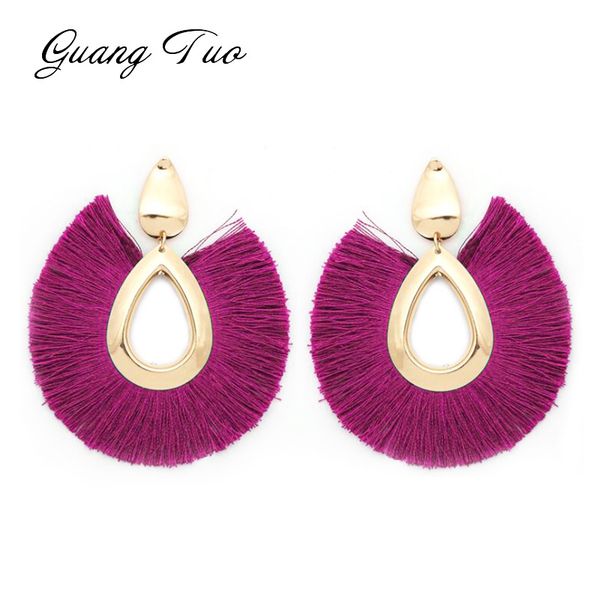 es2127 19 colors fashion tassel earrings bohemian big sector shape earrings for women jewelry hyperbole female drop brincos, Silver
es2127 19 colors fashion tassel earrings bohemian big sector shape earrings for women jewelry hyperbole female drop brincos, Silver