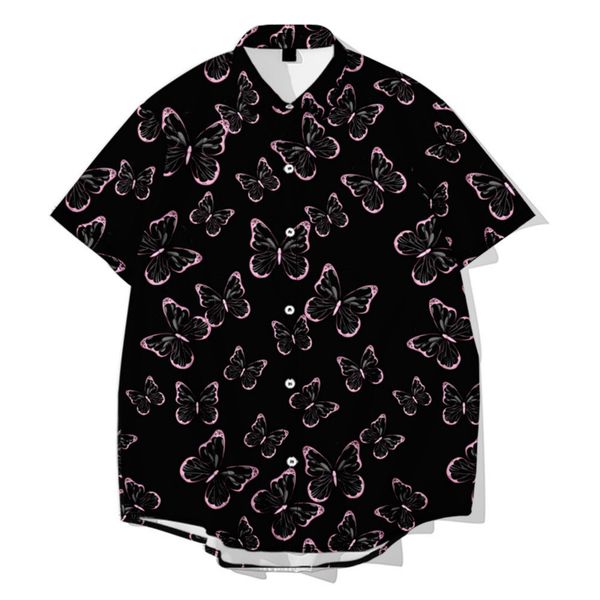 men's casual shirts with short sleeves hawaiian shirt nature butterfly digital print thin sleeve beach, White;black
men's casual shirts with short sleeves hawaiian shirt nature butterfly digital print thin sleeve beach, White;black