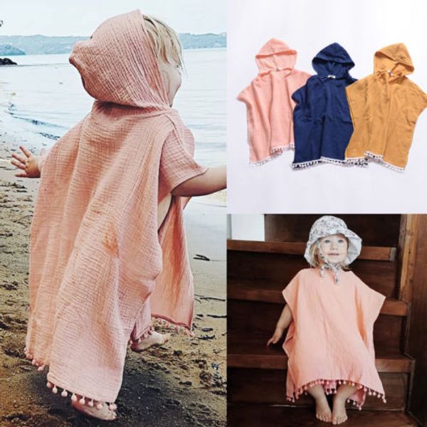 2019 toddler hooded beach cover up kids baby girl cape wrap shawl tassel hooded poncho cloak jumper, Blue;gray
2019 toddler hooded beach cover up kids baby girl cape wrap shawl tassel hooded poncho cloak jumper, Blue;gray