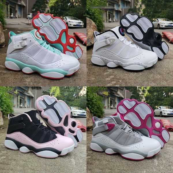 new releases 6 6s six rings kids basketball shoes cool grey concord bred green gym blue space jam kids women authentic sports sneakers, Black
new releases 6 6s six rings kids basketball shoes cool grey concord bred green gym blue space jam kids women authentic sports sneakers, Black