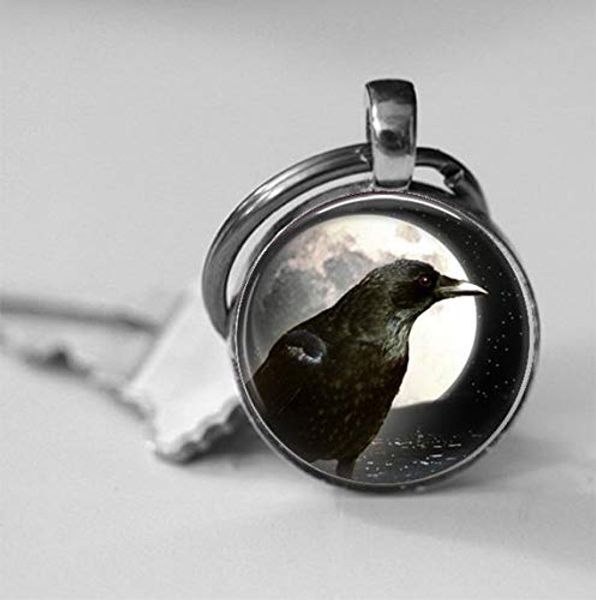 full moon raven фото ожерелье или брелок черный ворон подвеска стекла брелок сеть, Silver
full moon raven фото ожерелье или брелок черный ворон подвеска стекла брелок сеть, Silver