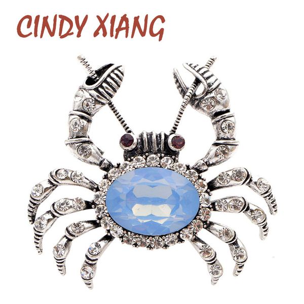 cindy xiang 2 colors available rhinestone crab brooches for women fashion vintage animal pins cute accessories gift, Gray
cindy xiang 2 colors available rhinestone crab brooches for women fashion vintage animal pins cute accessories gift, Gray