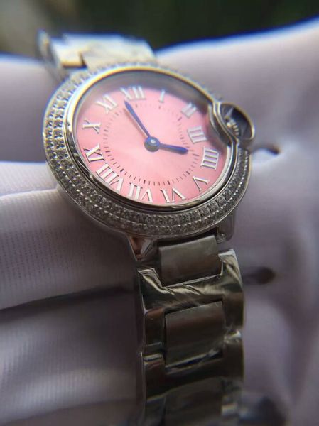 montre femme small size pink dial watch for women quartz wristwatch stainless steel bracelet women watches ladies fashion clock gift, Slivery;brown
montre femme small size pink dial watch for women quartz wristwatch stainless steel bracelet women watches ladies fashion clock gift, Slivery;brown