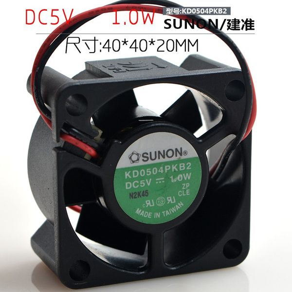 fans for heat dissipation equipment of original sunon/jianzhun kd0504pkb2 5v 1.0w40204cm switch
fans for heat dissipation equipment of original sunon/jianzhun kd0504pkb2 5v 1.0w40204cm switch