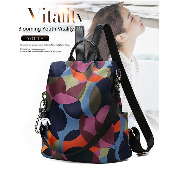 magazine fashion oxford cloth large capacity zipper anti-theft women backpack travel storage student key floral printed
magazine fashion oxford cloth large capacity zipper anti-theft women backpack travel storage student key floral printed