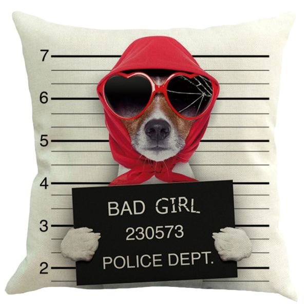 crime dog hug linen single-sided printed pillowcase square cotton linen pillowcase decoration
crime dog hug linen single-sided printed pillowcase square cotton linen pillowcase decoration