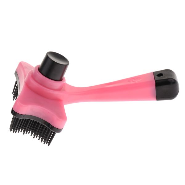 pet dog cat grooming brush self cleaning slicker comb hair fur shedding tool new ( pink
pet dog cat grooming brush self cleaning slicker comb hair fur shedding tool new ( pink