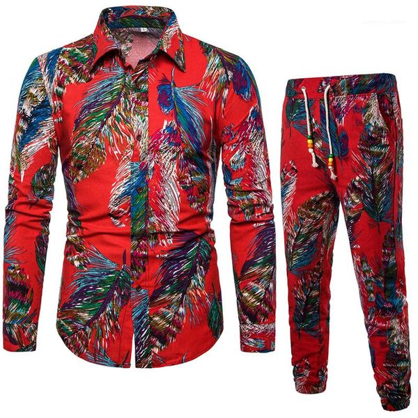 casual long sleeve lapel neck oversize 2pcs pants mens tracksuits plus size chinese styles mens designer floral printed tracksuits, Gray
casual long sleeve lapel neck oversize 2pcs pants mens tracksuits plus size chinese styles mens designer floral printed tracksuits, Gray