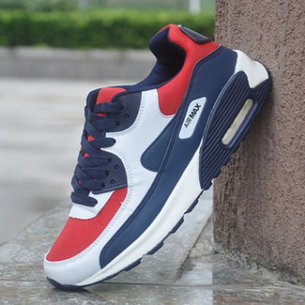 mens sneakers shoes classic 90 running shoes black red white sports trainer air cushion surface breathable sports shoes 36-45
mens sneakers shoes classic 90 running shoes black red white sports trainer air cushion surface breathable sports shoes 36-45
