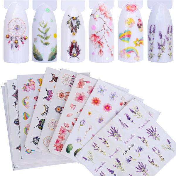 fwc 12 pcs nail stickers water decals butterfly rose / wolf / necklace plum slider manicure nail art decoration, Black
fwc 12 pcs nail stickers water decals butterfly rose / wolf / necklace plum slider manicure nail art decoration, Black