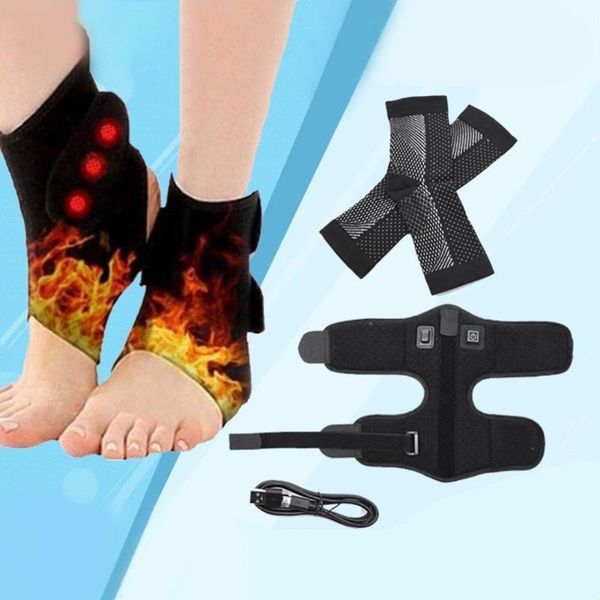 ankle support fast-heating electric brace heating strap compression wrap sports protective gear, Blue;black
ankle support fast-heating electric brace heating strap compression wrap sports protective gear, Blue;black