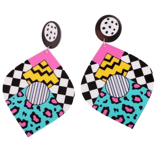 Acrylic Long Drop Exquisite Colorful Geometry Earrings Funny Design Lovely Gift, Golden
Acrylic Long Drop Exquisite Colorful Geometry Earrings Funny Design Lovely Gift, Golden
