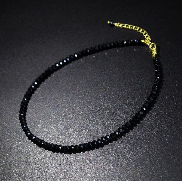 simple black crystal neck chain colorful short clavicle chain fashion girl necklace, Golden;silver
simple black crystal neck chain colorful short clavicle chain fashion girl necklace, Golden;silver