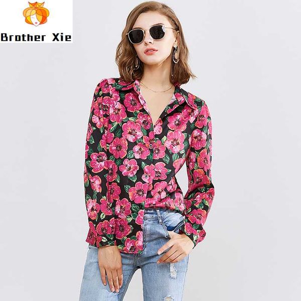 women shirts 2020 long sleeve casual blouses floral print shirt turn down collar elegnat blouse ladies office chemise femme, White
women shirts 2020 long sleeve casual blouses floral print shirt turn down collar elegnat blouse ladies office chemise femme, White