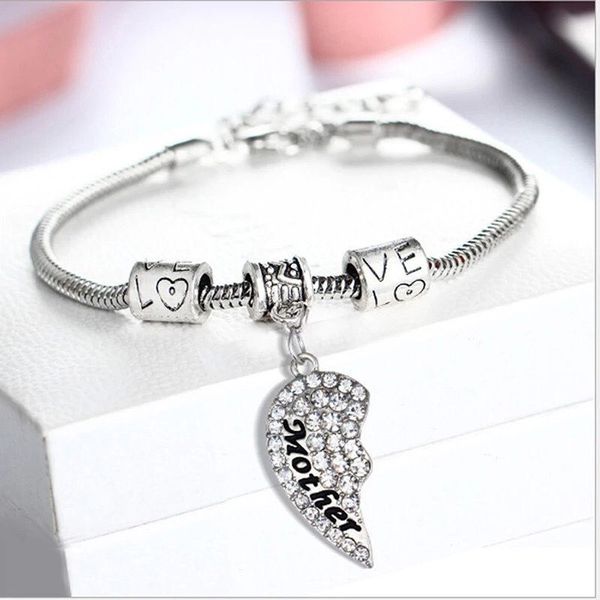 charm bracelets daughter mom love snake chain for women vintage bracelet mother and forever gift, Golden;silver
charm bracelets daughter mom love snake chain for women vintage bracelet mother and forever gift, Golden;silver