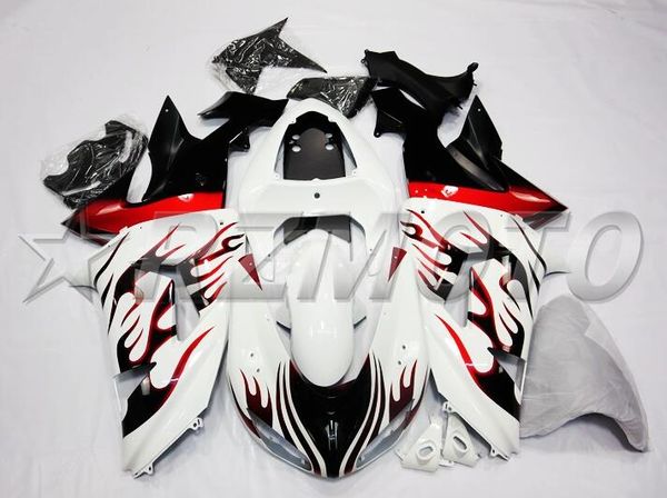 3gifts new abs motorcycle bike fairings kits fit for kawasaki ninja zx10r 2006 2007 zx-10r 06 07 bodywork set fairing red flame white
3gifts new abs motorcycle bike fairings kits fit for kawasaki ninja zx10r 2006 2007 zx-10r 06 07 bodywork set fairing red flame white
