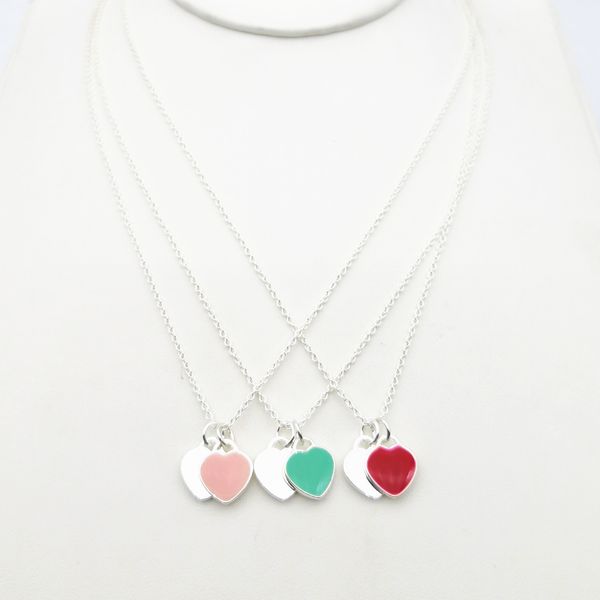 ms classic pink blue, and purple, and red heart-shaped silver original double tags necklace pendant jewelry lovers day gift of love
ms classic pink blue, and purple, and red heart-shaped silver original double tags necklace pendant jewelry lovers day gift of love