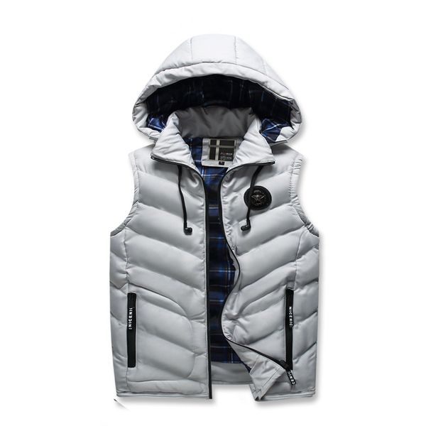 2018 brand mens fleece sleeveless jacket winter fashion hooded casual coat cotton-padded vest men thicken waistcoat m-3xl 8868, Black;white
2018 brand mens fleece sleeveless jacket winter fashion hooded casual coat cotton-padded vest men thicken waistcoat m-3xl 8868, Black;white