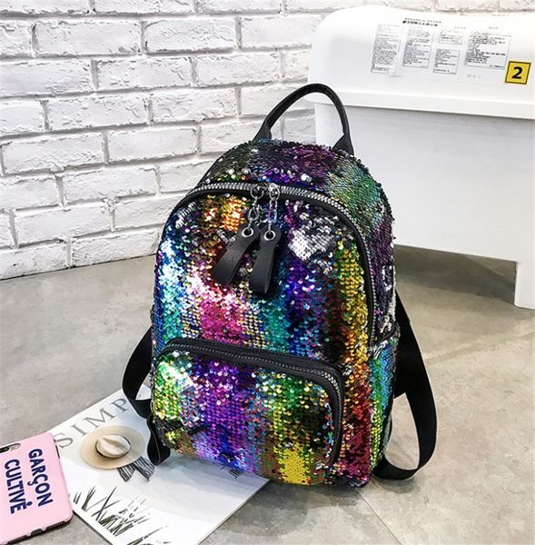 new glitter bag cool versatile stylish color changing glitter double casual travel backpack ph-cfy20062860 
new glitter bag cool versatile stylish color changing glitter double casual travel backpack ph-cfy20062860