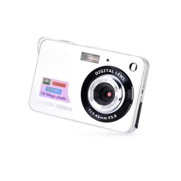 2.7 inch tft lcd display 18mp 720p 8x zoom hd digital camera anti-shake camcorder video cmos micro camera children gift
2.7 inch tft lcd display 18mp 720p 8x zoom hd digital camera anti-shake camcorder video cmos micro camera children gift