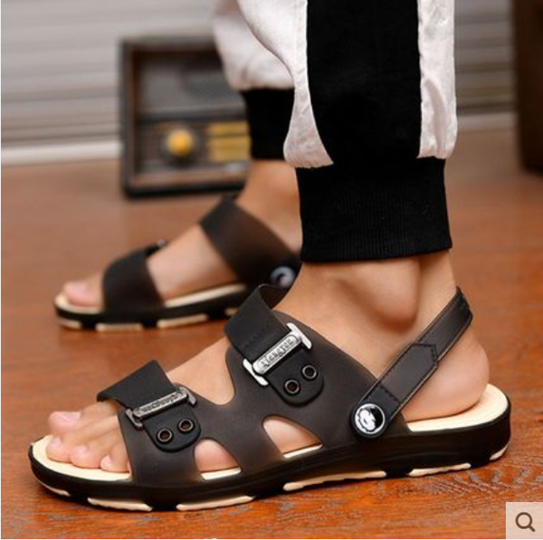 slippers men's non-slip beach shoes hole shoes sandals men's baotou tide 2020 dual-use sandals bathroom female lovers, Black
slippers men's non-slip beach shoes hole shoes sandals men's baotou tide 2020 dual-use sandals bathroom female lovers, Black