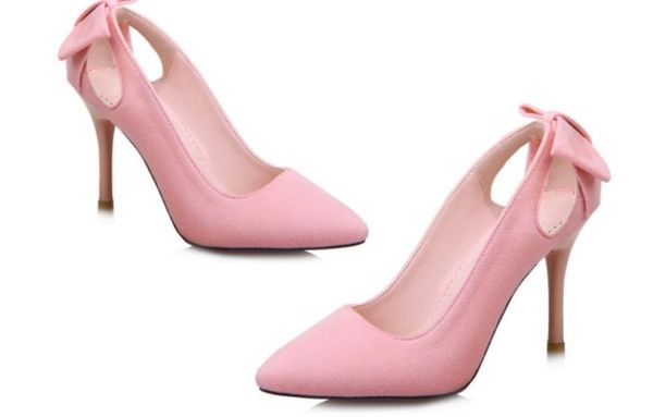 womens shoes in spring and autumn with new style high heel fine heel pointed end suede bowknot2131, Black
womens shoes in spring and autumn with new style high heel fine heel pointed end suede bowknot2131, Black