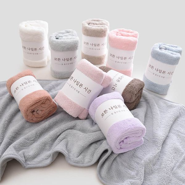 thicken 35*75cm absorbent quick-drying bathroom accessories coral velvet solid color soft face towel
thicken 35*75cm absorbent quick-drying bathroom accessories coral velvet solid color soft face towel