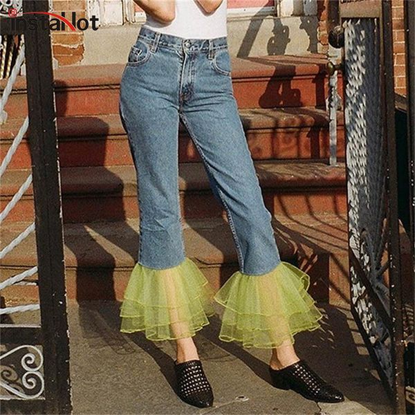 instablue lace flare leg jeans women autumn pockets low waist denim pants fashion winter zip jeans female slim trousers 2018, Blue
instablue lace flare leg jeans women autumn pockets low waist denim pants fashion winter zip jeans female slim trousers 2018, Blue