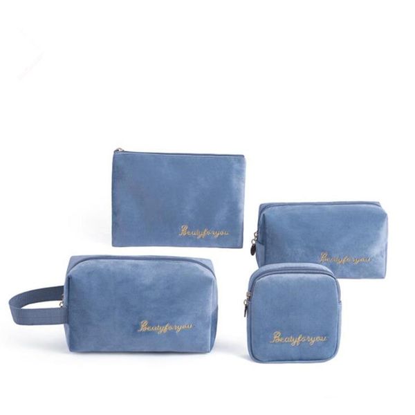 flannel female cosmetic bag large capacity storage cosmetics bags four-piece suit women travel bag
flannel female cosmetic bag large capacity storage cosmetics bags four-piece suit women travel bag