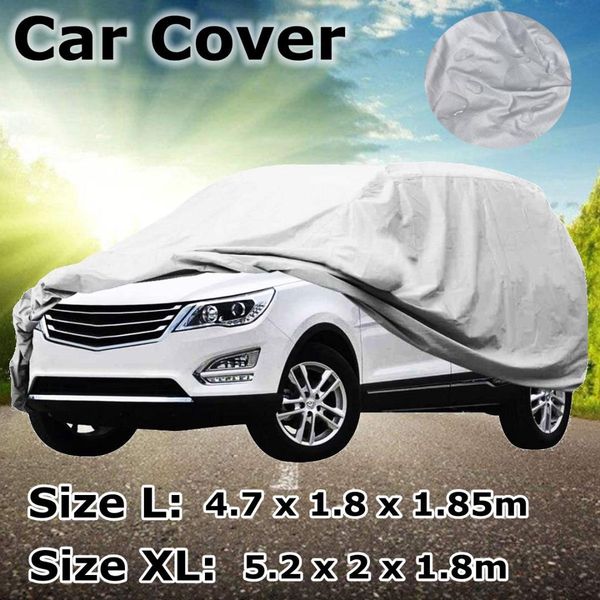 car cover l/xl size suv full car covers snow ice sun rain resistant protection waterproof dustproof outdoor indoor
car cover l/xl size suv full car covers snow ice sun rain resistant protection waterproof dustproof outdoor indoor