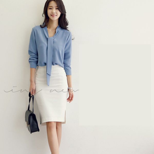 autumn women clothing long sleeve bow tie women shirts korean loose chiffon blouse shirt solid color blouse, White
autumn women clothing long sleeve bow tie women shirts korean loose chiffon blouse shirt solid color blouse, White