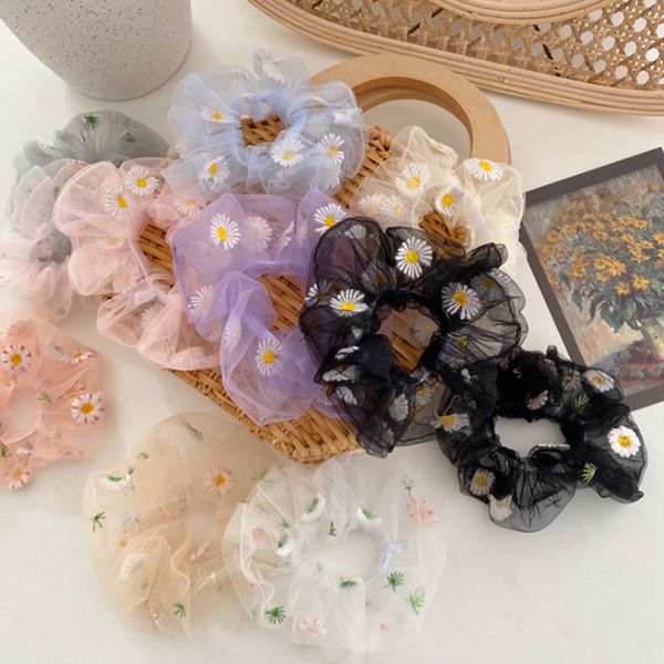 aomu new mesh yarn daisy hair tie mesh hair band women flower elastic bands korean headwear girls fashion accessories, Golden;white
aomu new mesh yarn daisy hair tie mesh hair band women flower elastic bands korean headwear girls fashion accessories, Golden;white