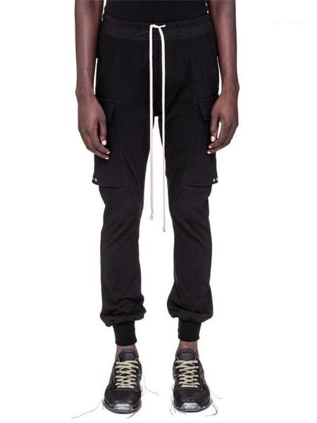 style 3d tailoring multi pockets drawstring homme pants mens hip hop pants mens designer pants fashion 19ss ro, Black
style 3d tailoring multi pockets drawstring homme pants mens hip hop pants mens designer pants fashion 19ss ro, Black