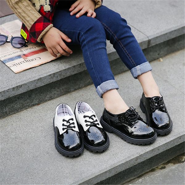 2019 new black boy' leather rubber bottom shoes english style children' soft shoes in winter with pile, Black;grey
2019 new black boy' leather rubber bottom shoes english style children' soft shoes in winter with pile, Black;grey