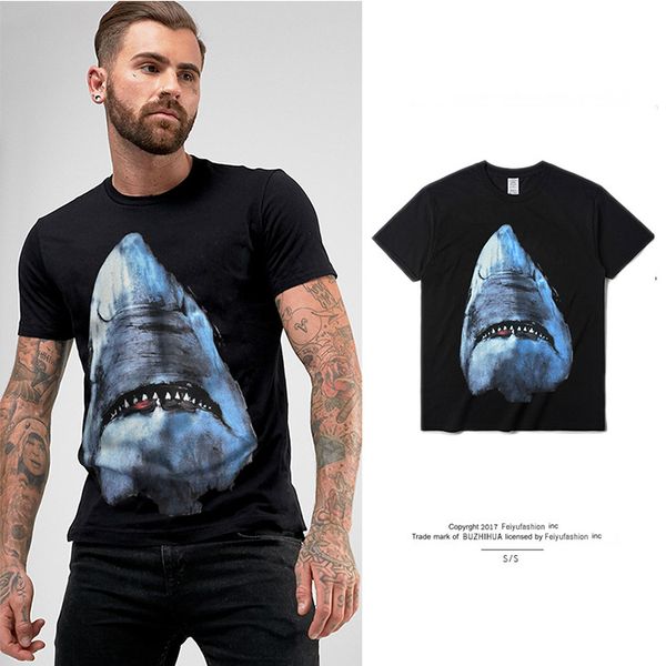 size s-3xl couple cotton white shark 3d printing t-shirt men women short sleeve crew neck casual hip hop slim t shirt, White;black
size s-3xl couple cotton white shark 3d printing t-shirt men women short sleeve crew neck casual hip hop slim t shirt, White;black
