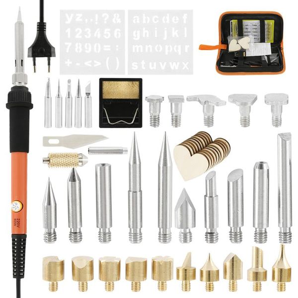 wood burning kit carving pyrography pen kit 60w adjustable temperature soldering iron welding wood embossing burning set
wood burning kit carving pyrography pen kit 60w adjustable temperature soldering iron welding wood embossing burning set