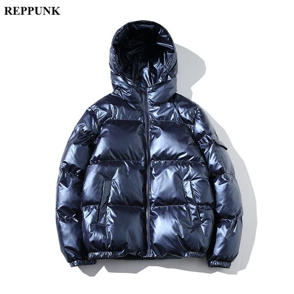 reppunk 2019 men winter new coats thicked warm shiny hooded youth loose leisure fashion simple style plus size mens clothes, Black
reppunk 2019 men winter new coats thicked warm shiny hooded youth loose leisure fashion simple style plus size mens clothes, Black