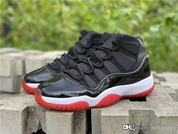 new authentic air 11 bred men basketball shoes black true red white classic real carbon fiber 11s retro mans sports sneakers 378037-061
new authentic air 11 bred men basketball shoes black true red white classic real carbon fiber 11s retro mans sports sneakers 378037-061