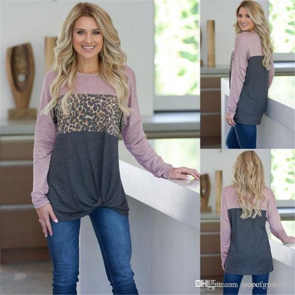 spring women crew neck blouse fashion designer style leopard print long sleeve t-shirt casual female clothing, White
spring women crew neck blouse fashion designer style leopard print long sleeve t-shirt casual female clothing, White