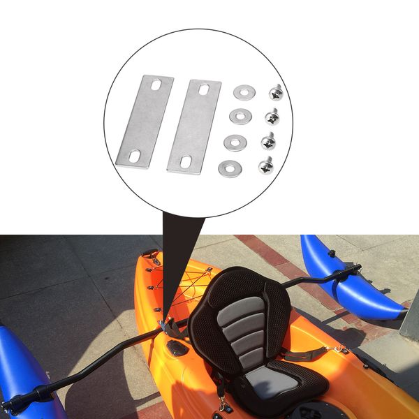 2 pcs kayak trolling motor bracket mount plates kayak canoe boat screws hardware stabilizer system mounting bar mounting plates
2 pcs kayak trolling motor bracket mount plates kayak canoe boat screws hardware stabilizer system mounting bar mounting plates