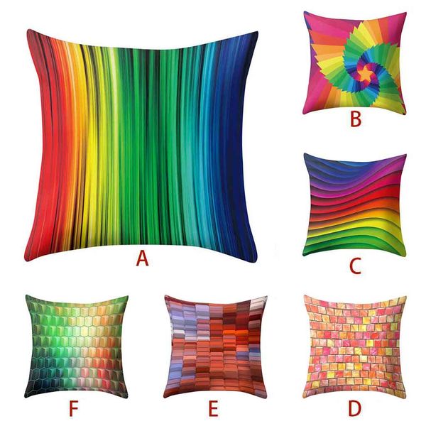print pillow cushion cover case polyester sofa carhome decor 45x45cm rainbow pattern decorative geometric fashion pillow covers
print pillow cushion cover case polyester sofa carhome decor 45x45cm rainbow pattern decorative geometric fashion pillow covers