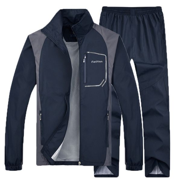 running sets men tracksuit two piece casual jacket+pants 2pcs male`s track suit sportswear sweatsuits walking clothing -5xl, Black;blue
running sets men tracksuit two piece casual jacket+pants 2pcs male`s track suit sportswear sweatsuits walking clothing -5xl, Black;blue